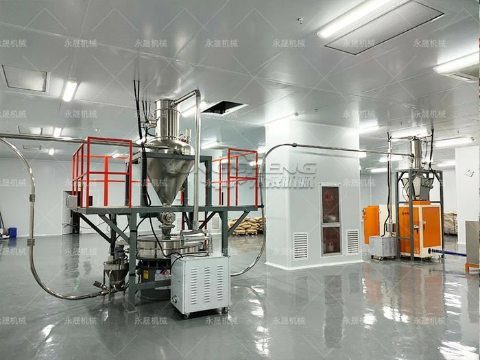 粉体投料输送筛分混合系统