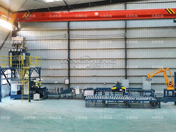 全自动PLC输送包装码垛产线